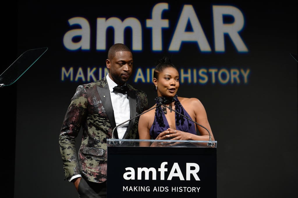 Gabrielle Union and Dwyane Wade amfAR Inspiration Gala 2016