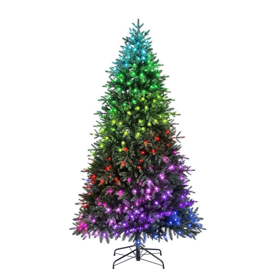 Holiday Living 7.5-ft Pre-Lit Artificial Christmas Tree