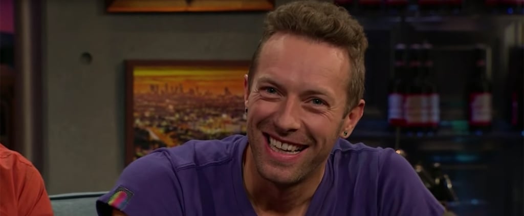 Chris Martin Talking About Beyonce With James Corden