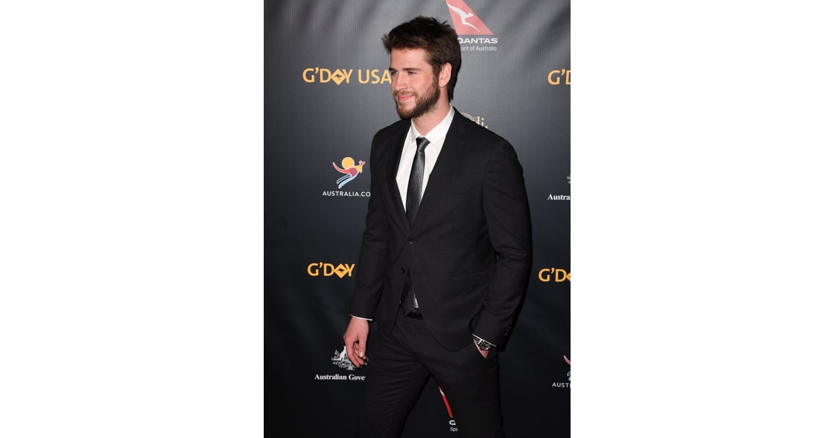 Miley Cyrus Liam Hemsworth at 2019 G'Day USA Gala Pictures | POPSUGAR