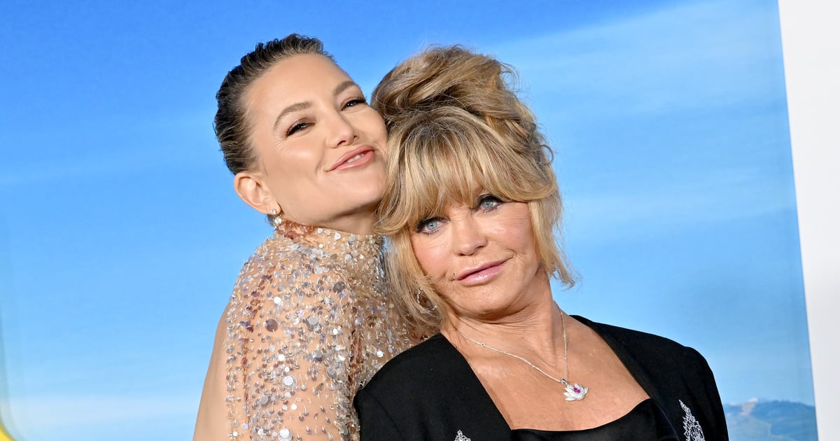 Kate Hudson and Goldie Hawn Have a Mother-Daughter Date at the 'Glass Onion' Premiere