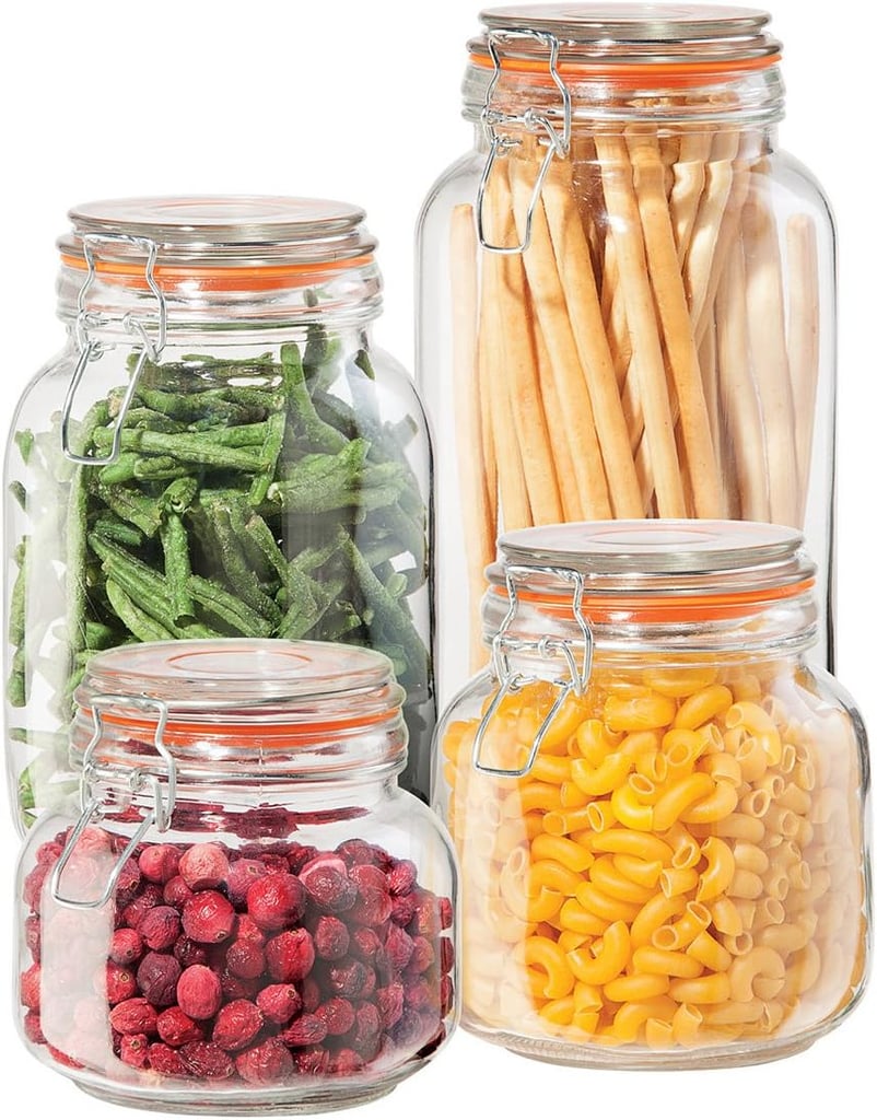 Oggi Clear Canister Food Storage Container Set