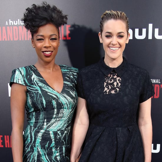 Samira Wiley and Lauren Morelli at Handmaid's Tale Premiere