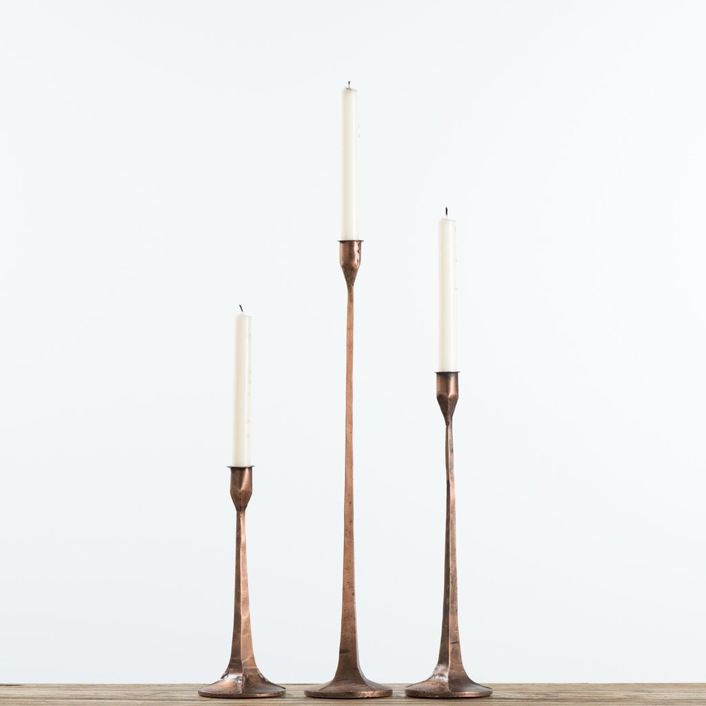 Copper Gatecrest Taper Holder This Is Not A Drill We Found The