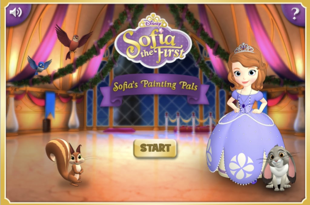 Sofia's Painting Pals 20 Online Disney Games Kids Can Play For Free POPSUGAR Family Photo 14