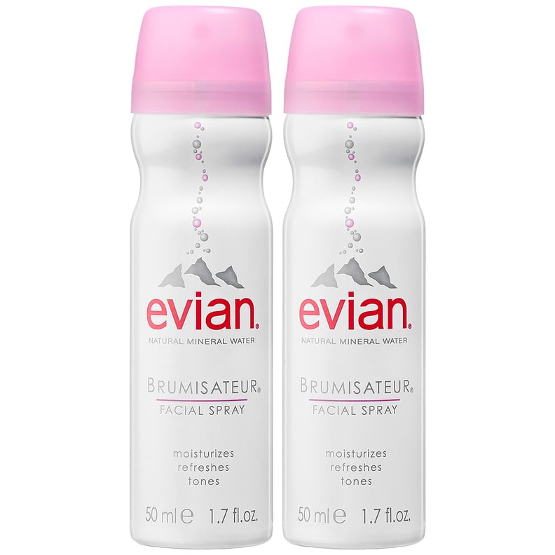 Evian Mineral Water Spray Duo To Go