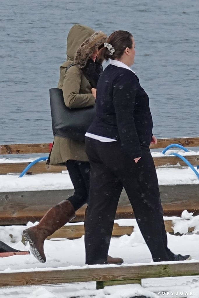 Meghan Markle Carried a Black Cuyana Tote Bag in Canada