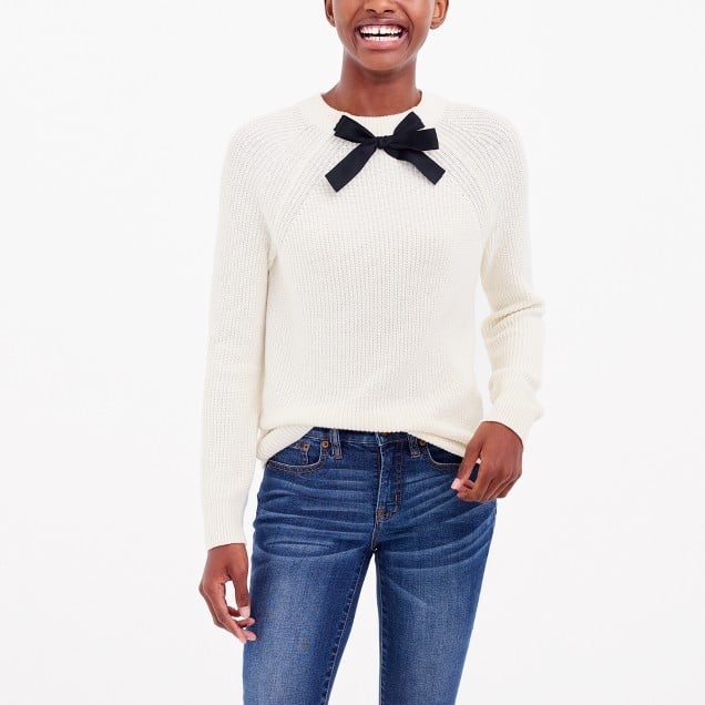 J.Crew Factory Antique White Sweater