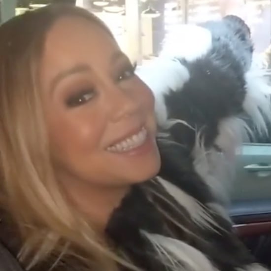 Mariah Carey Celebrating First NYC Snow of 2018 Photo