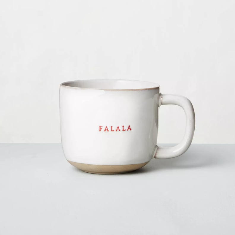 "Fa-la-la" Stoneware Holiday Mug