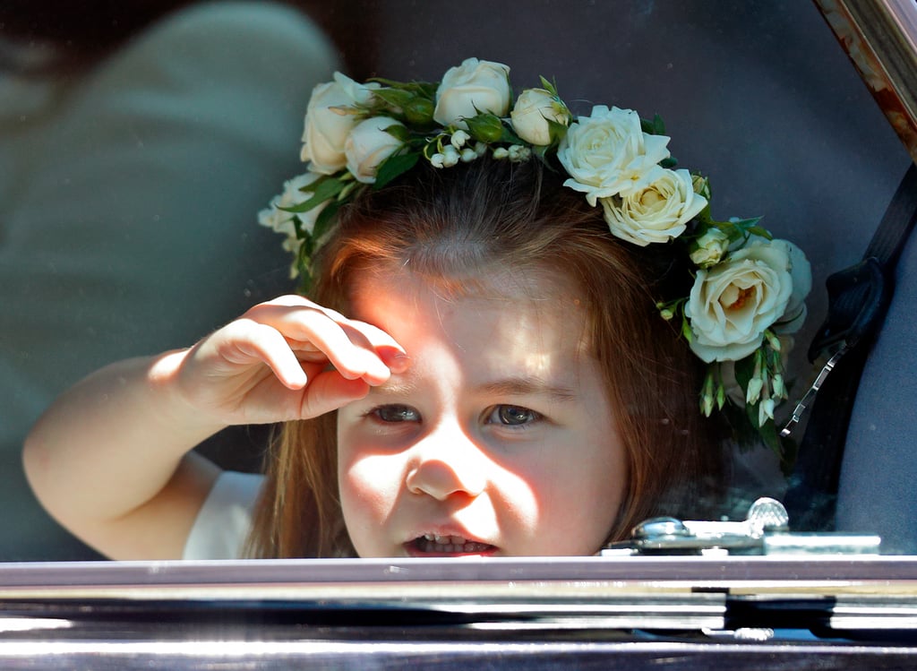 George and Charlotte at Harry's Wedding Pictures