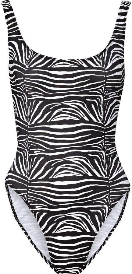 Norma Kamali William Printed Swimsuit ($165)