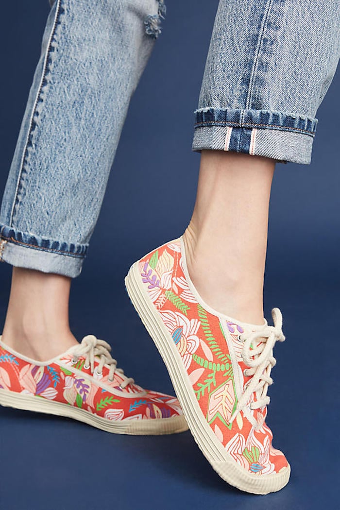 Startas Floral-Print Sneakers