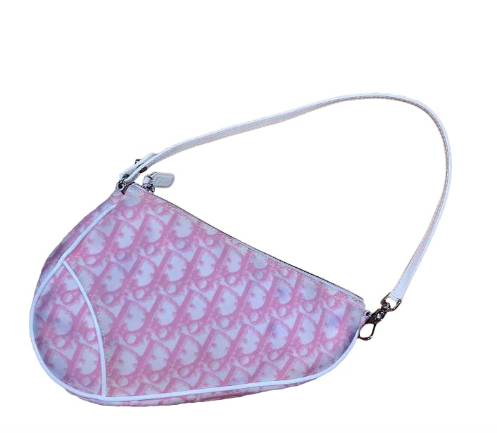 Best 25 Deals for Pink Christian Dior Saddle Bag  Poshmark