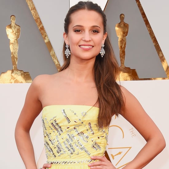 Alicia Vikander at the Oscars Red Carpet 2016