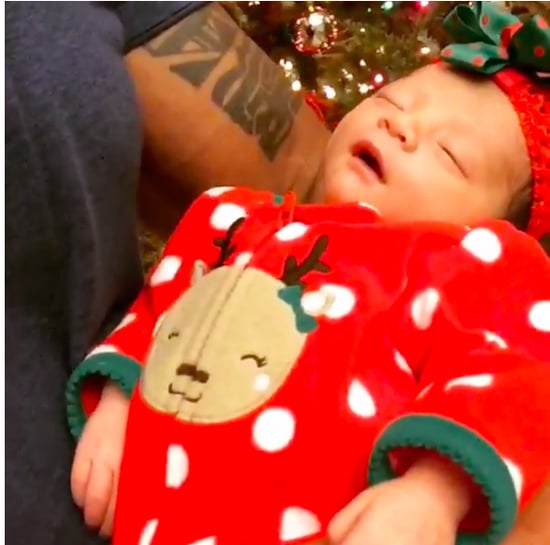 Dwayne Johnson Shares Christmas Video With Baby Daughter