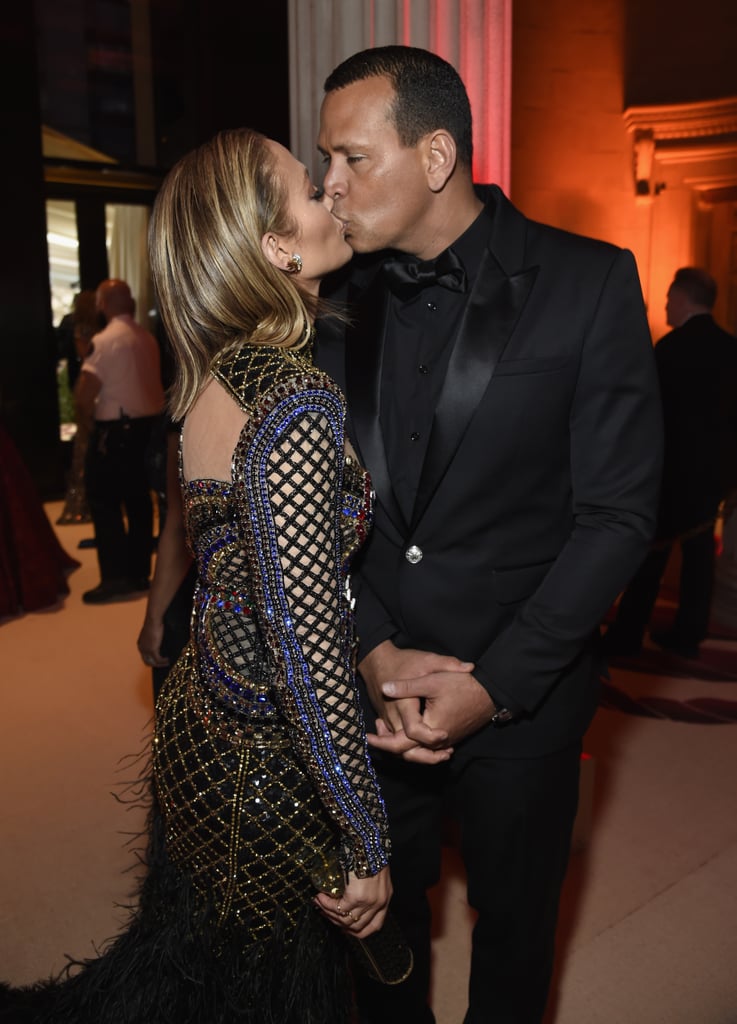 Jennifer Lopez and Alex Rodriguez at the Met Gala 2018 ...