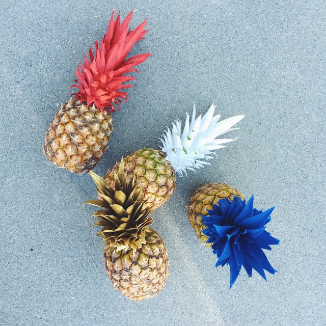 Painted Pineapples