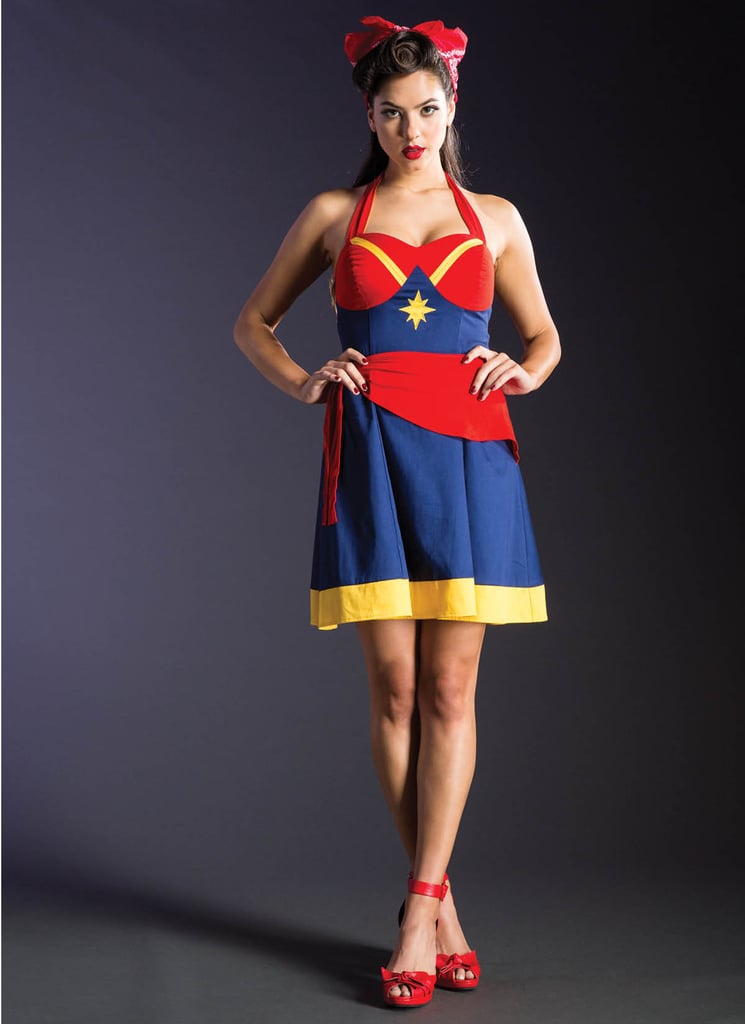 Captain Marvel Dress Marvel By Her Universe Clothing Line POPSUGAR Tech Photo 2