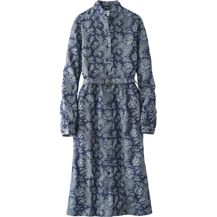 Uniqlo Denim Printed Dress | Cheap Fall Dresses 2014 ...