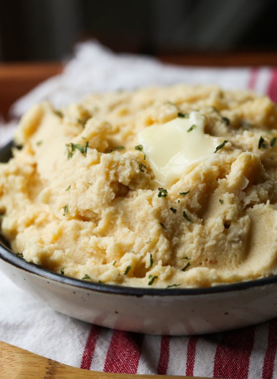 Crock Pot Mashed Potatoes - Dinner at the Zoo