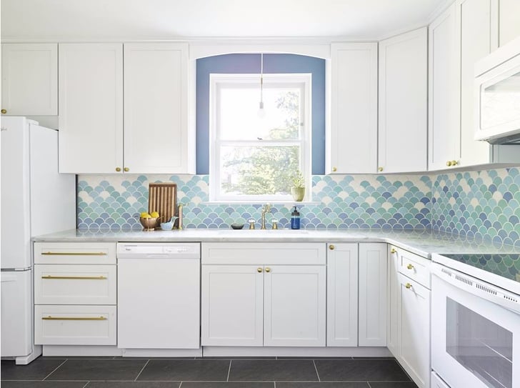 Mermaid Scale Tile POPSUGAR Home