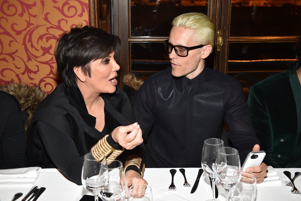 Jared Leto and Kim Kardashian at Paris Fashion Week Pictures