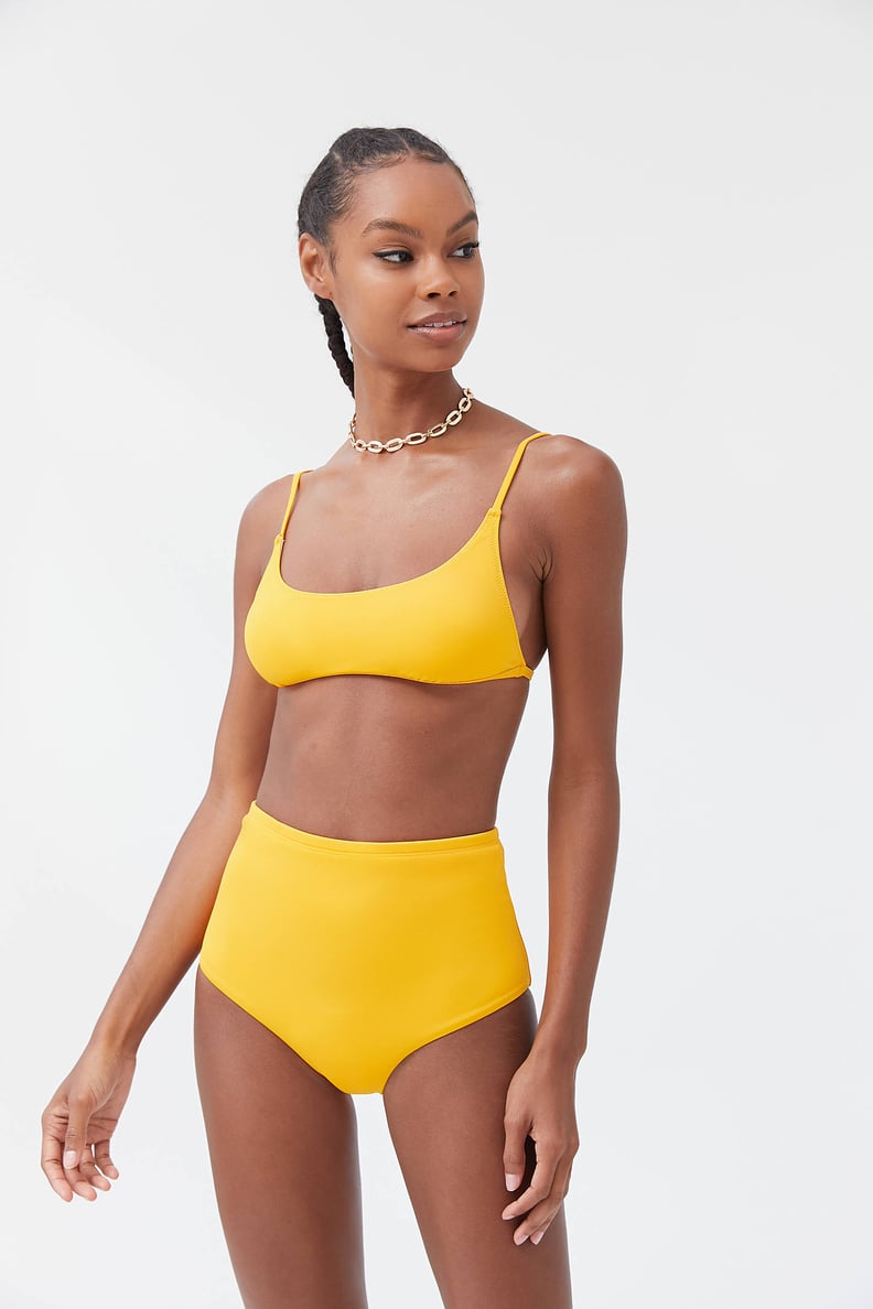 Out From Under Skimpy Scoop Neck Bikini Top and Jaime High-Waisted Bikini Bottom