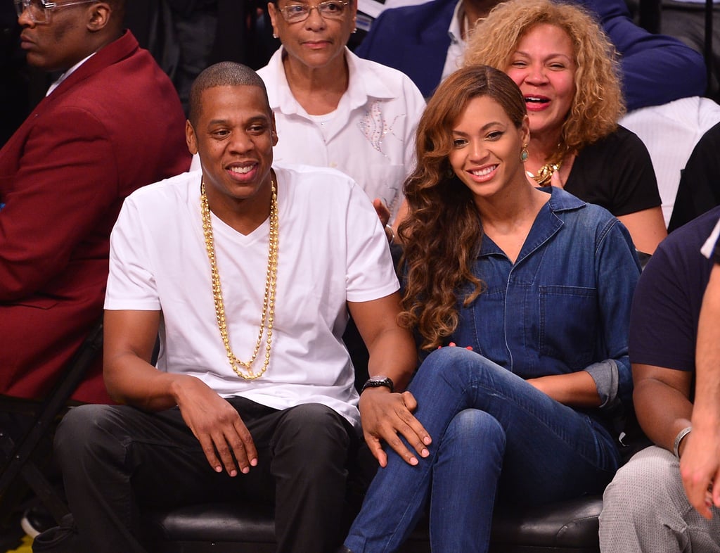 Source: Getty / James Devaney

May 12: Despite all the hoopla about the elevator fight (including speculation as to what caused the attack), Beyoncé and Jay Z appeared completely unfazed as they sat courtside for a Brooklyn Nets game. Reports surfaced that Beyoncé got her wedding tattoo, the Roman numerals "IV," removed from her ring finger. 
May 14: Without saying a word, Beyoncé gave a subtle response to all the drama by sharing a series of sweet throwback photos of her and Solange on Instagram.
May 15: Jay Z and Beyoncé finally addressed the incident in a joint statement given to the Associated Press and let the public know that they've moved on: "At the end of the day families have problems and we're no different. We love each other and above all we are family. We've put this behind us and hope everyone else will do the same."