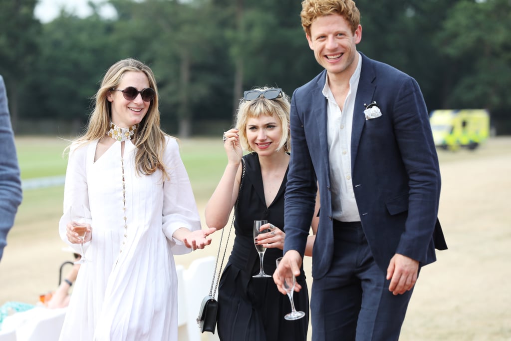 Hannah Bagshawe, Imogen Poots, and James Norton