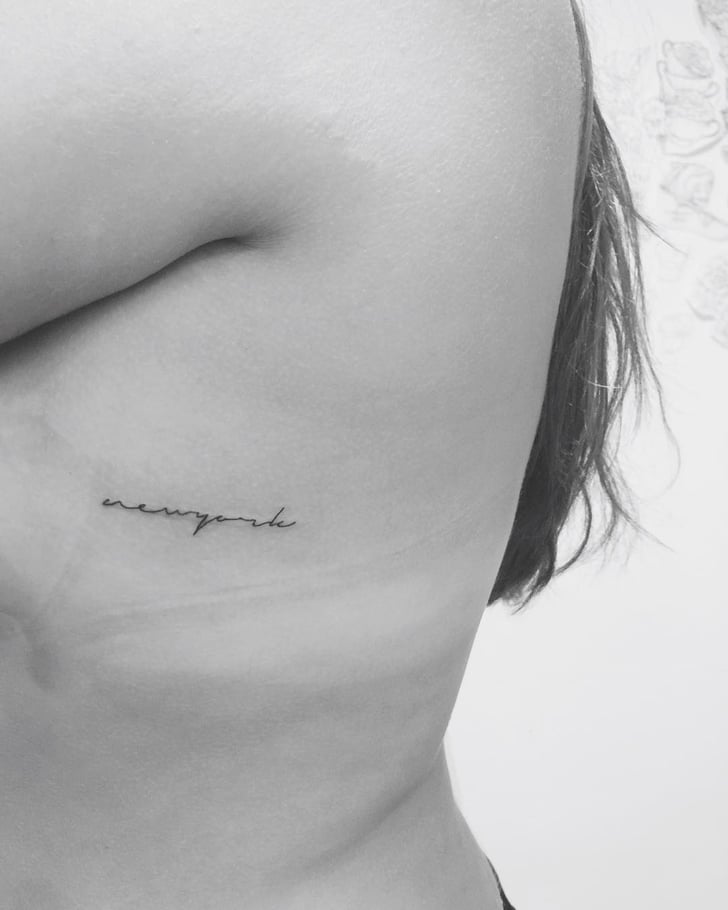 Tiny SideBoob Tattoos POPSUGAR Beauty Photo 13