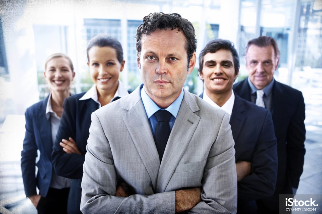 Vince Vaughn Poses For Stock Photos