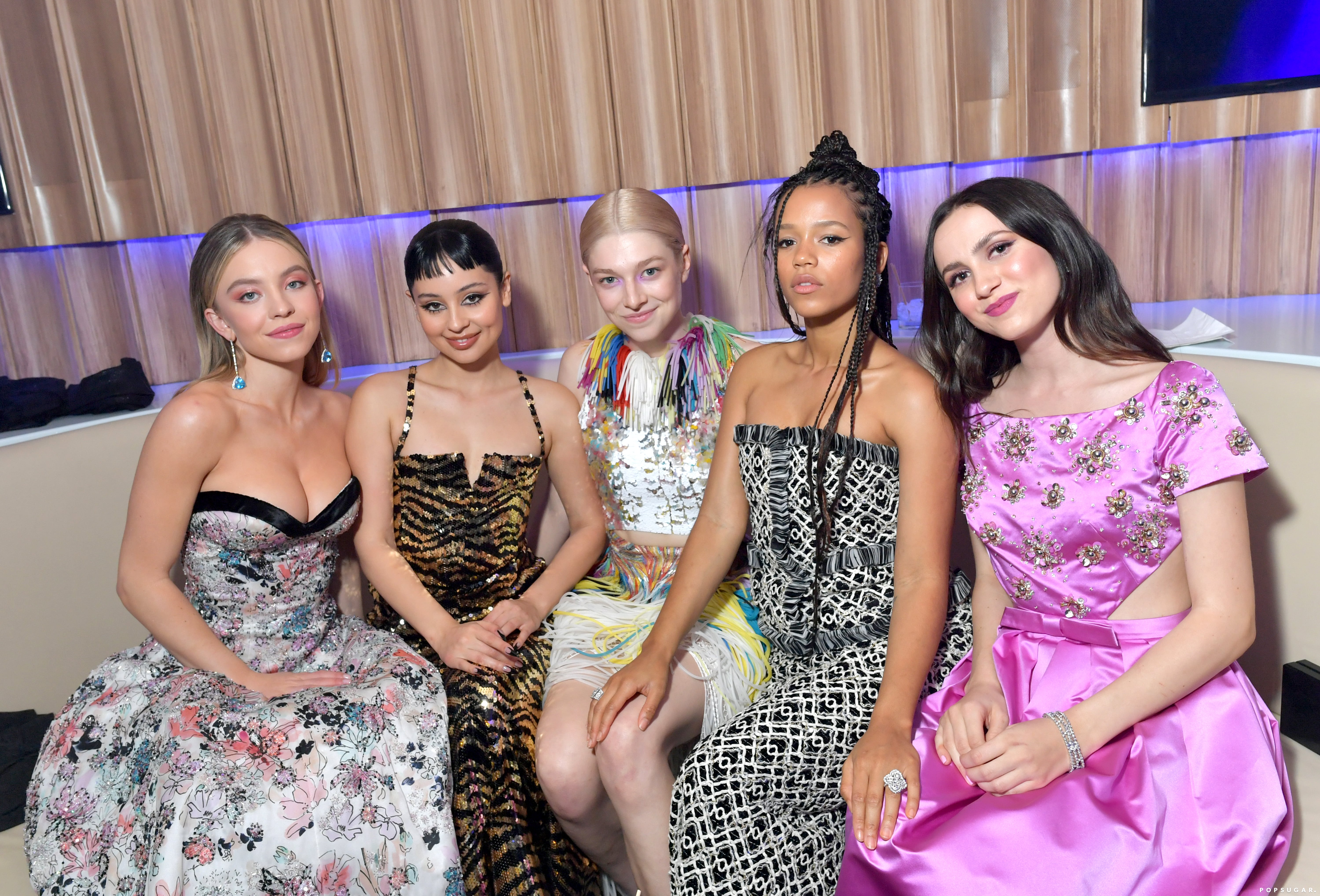 The Euphoria Cast at the 2020 Vanity Fair Oscars Afterparty