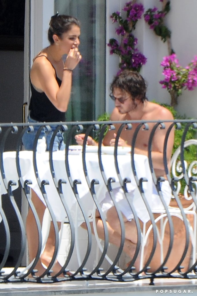 Ian Somerhalder and Nikki Reed Show PDA in Italy | Pictures