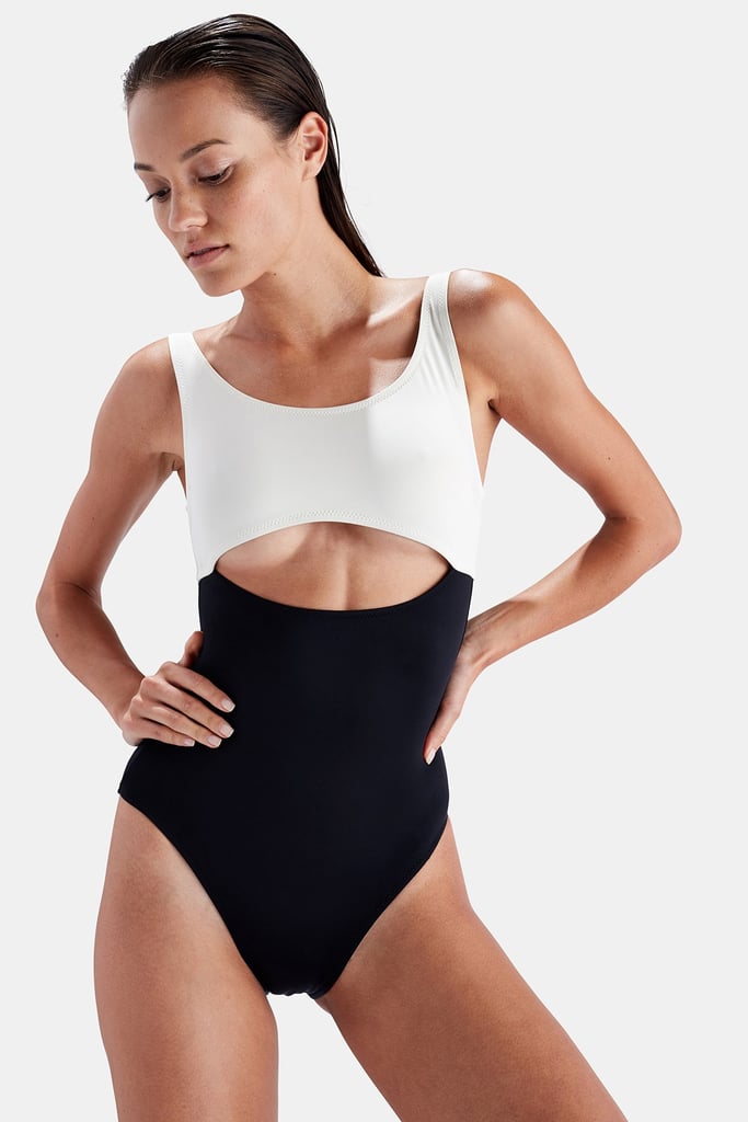 Solid & Striped's the Natasha Cream Black ($168)