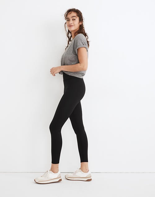 MADEWELL MWL Form High-Rise 28 Leggings in Heathered Charcoal SIZE M nb918