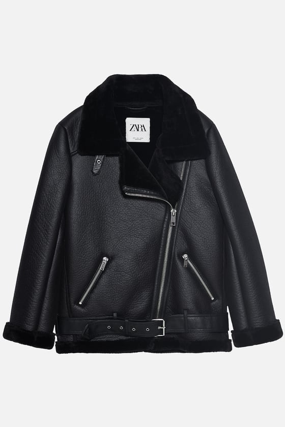 Zara Double-Faced Biker Jacket | Our Editor's Favourite Fashion Trends
