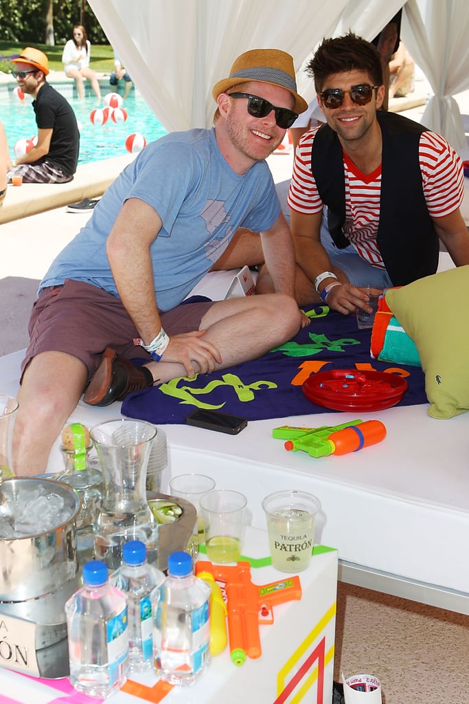 Jesse Tyler Ferguson and Justin Mikita in 2012