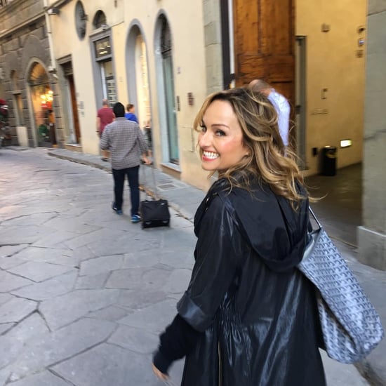 Giada De Laurentiis Eating in Italy