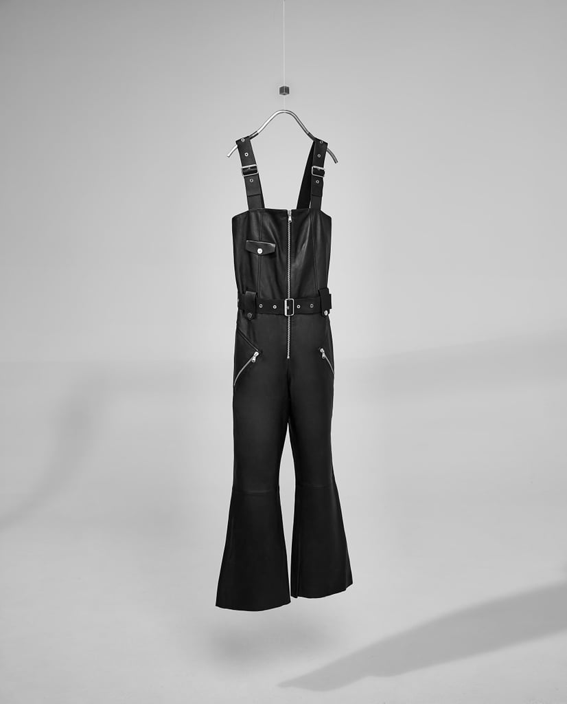 Short Leather Studio Jumpsuit ($319)