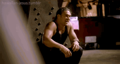 Pictures and GIFs of Jason Momoa Laughing