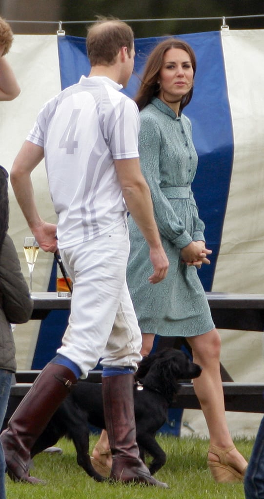 Prince William and Kate Middleton With Lupo