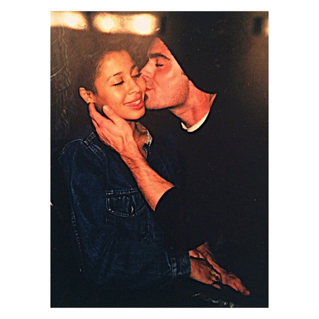 Just before Valentine's Day in 2015, Sami posted this sweet smooch: "Good vibes only."