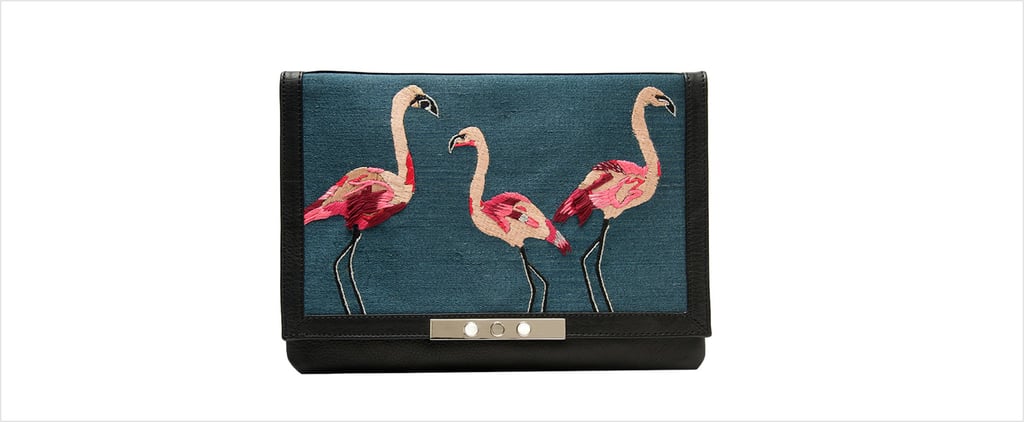 Flamingo Clutch