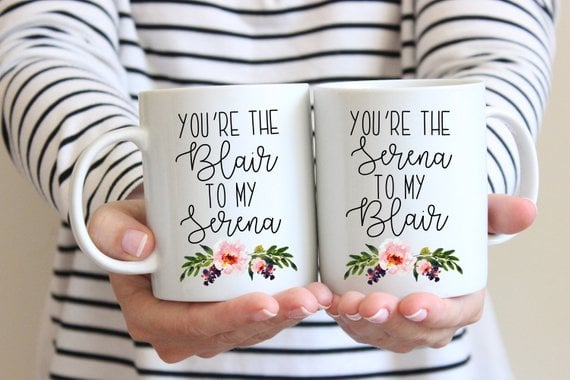 Blair and Serena Mug Set