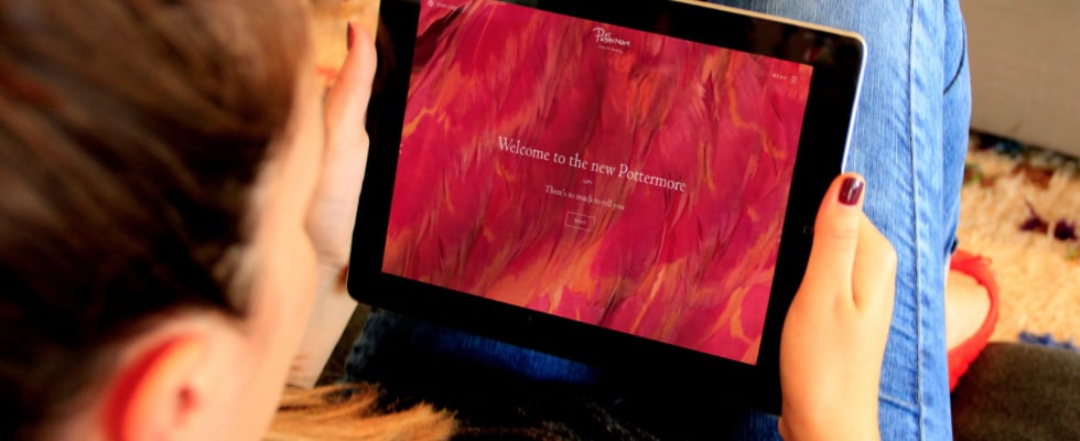 New Pottermore Website