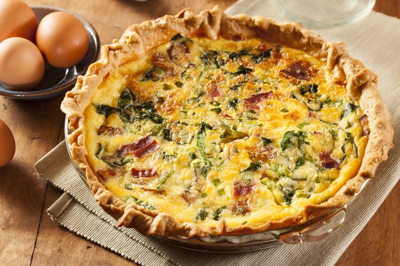 Bacon, Cheddar, and Grits Quiche Recipe POPSUGAR Food