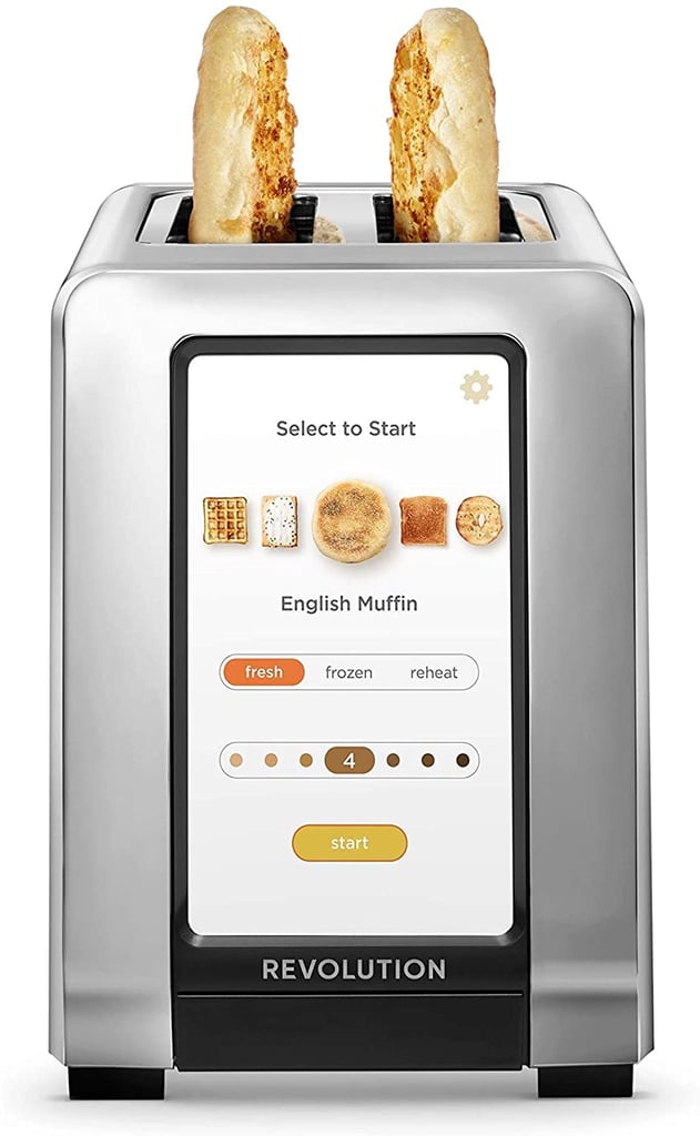 A Smart Toaster: Revolution Cooking R180 High-Speed 2-Slice Stainless Touchscreen Toaster