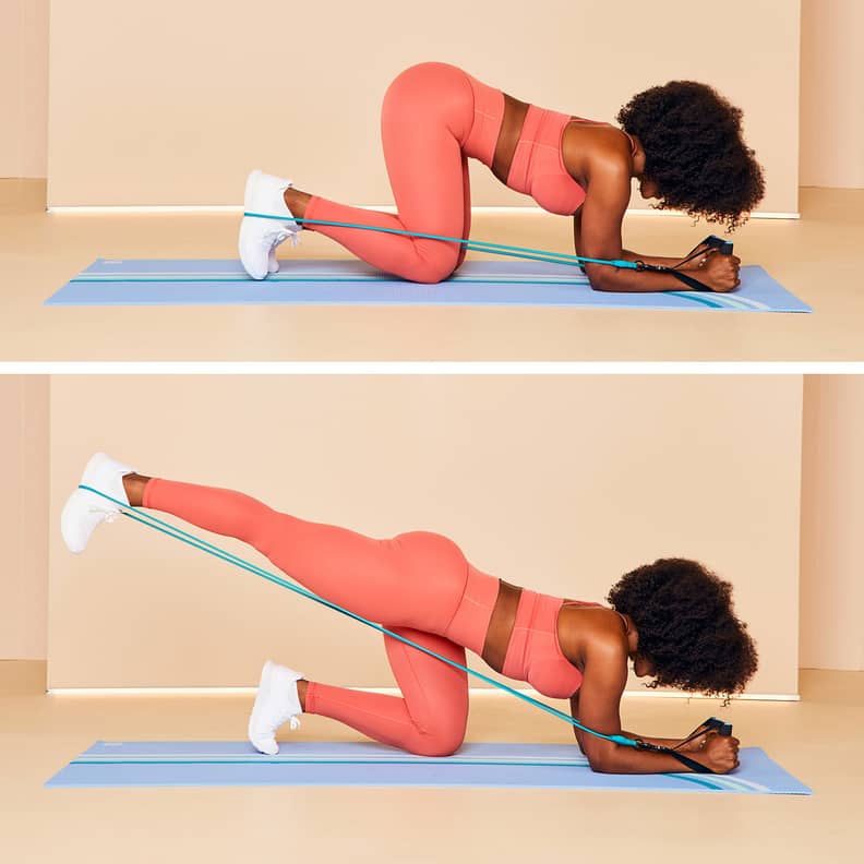 Best Booty Home Workout with Resistance Band For Beginners