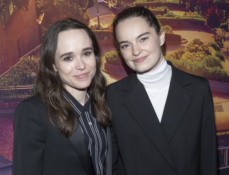 METROGRAPH, NEW YORK, UNITED STATES - 2019/06/04: Ellen Page and Emma Portner attends Tales of the City New York premiere at Metrograph. (Photo by Lev Radin/Pacific Press/LightRocket via Getty Images)